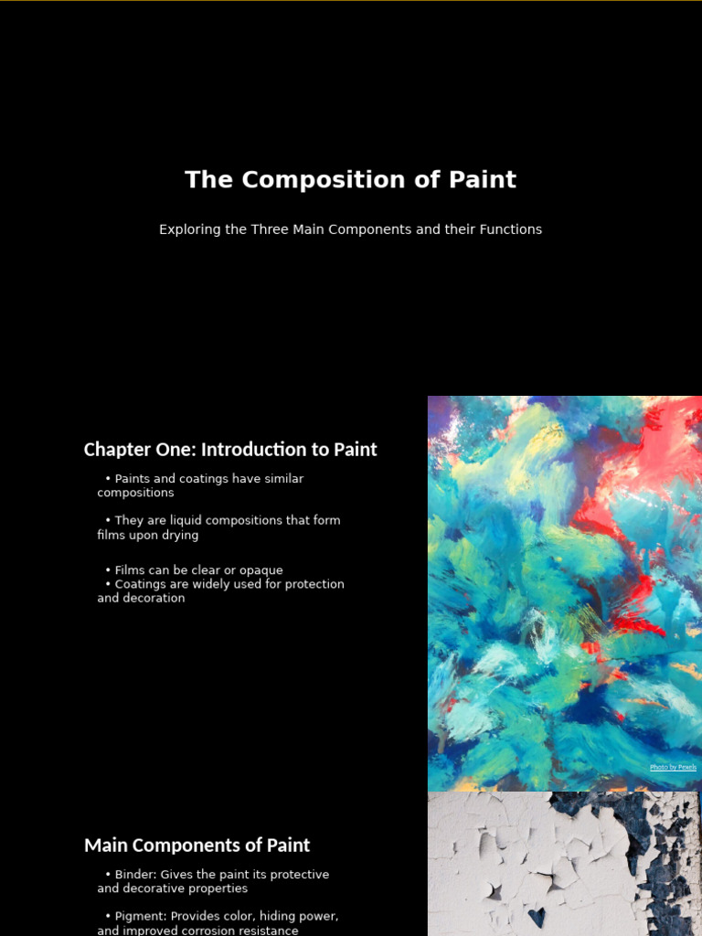 The Composition of Paint: Exploring The Three Main Components and Their ...