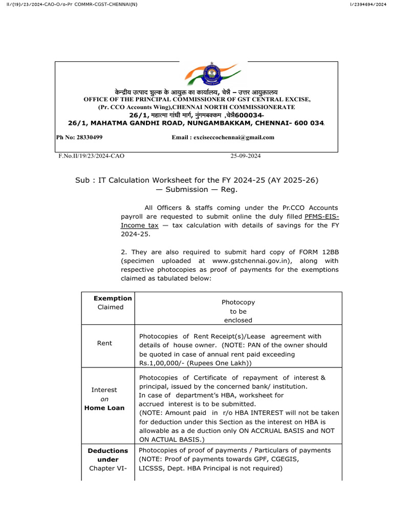 Income Tax Calculation FY 2024-25 Guide | PDF | Loans | Tax Deduction