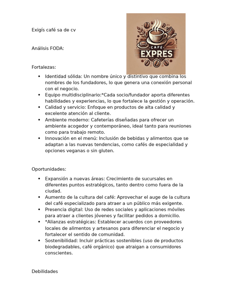 Documento | PDF | café | Marca