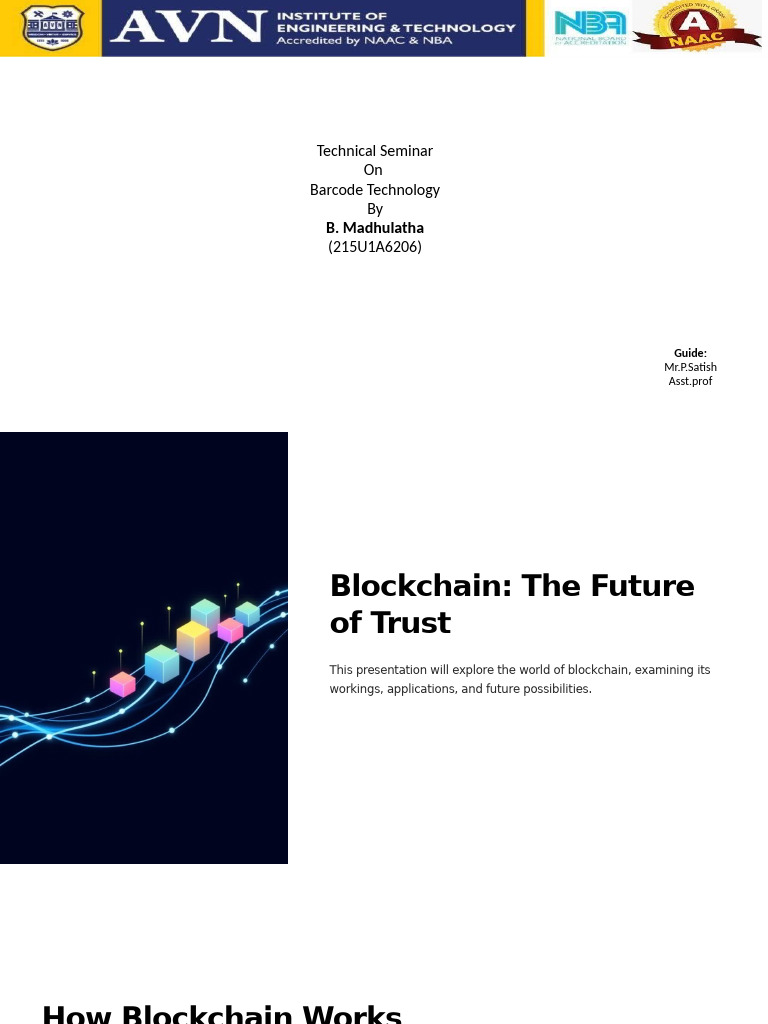 Blockchain The Future of Trust | PDF | Computing | Applications Of ...