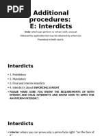 Understanding Final and Interim Interdicts | PDF | Injunction | Damages