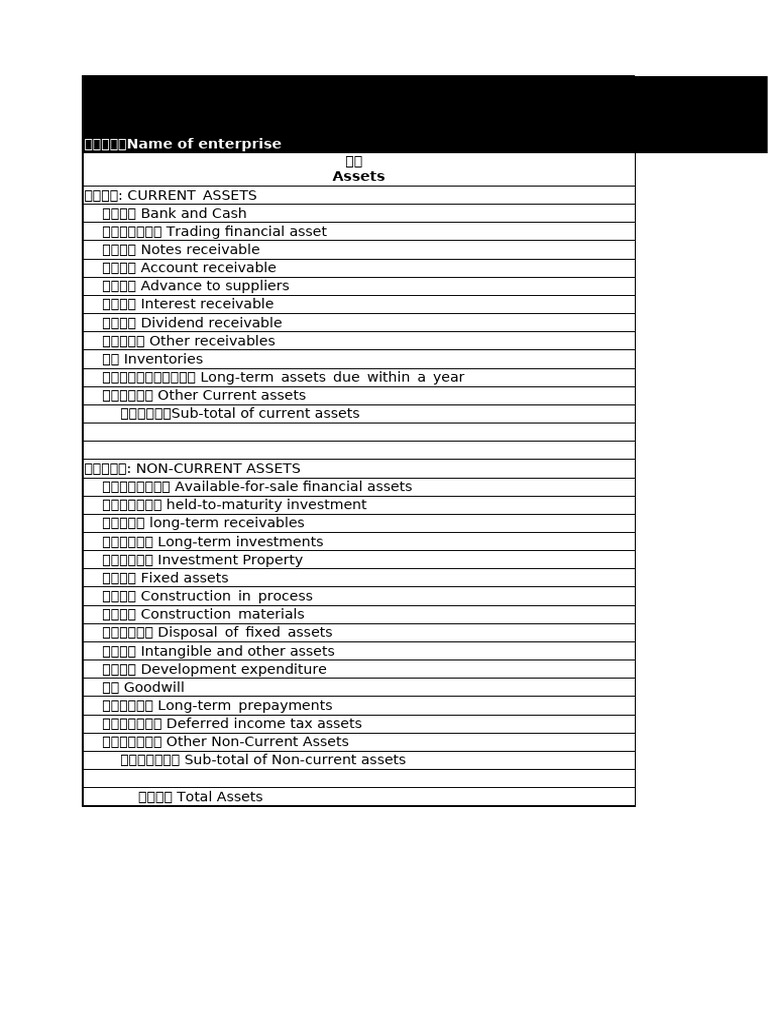 Balance Sheet and Income Statement Overview | PDF | Balance Sheet | Equity  (Finance)