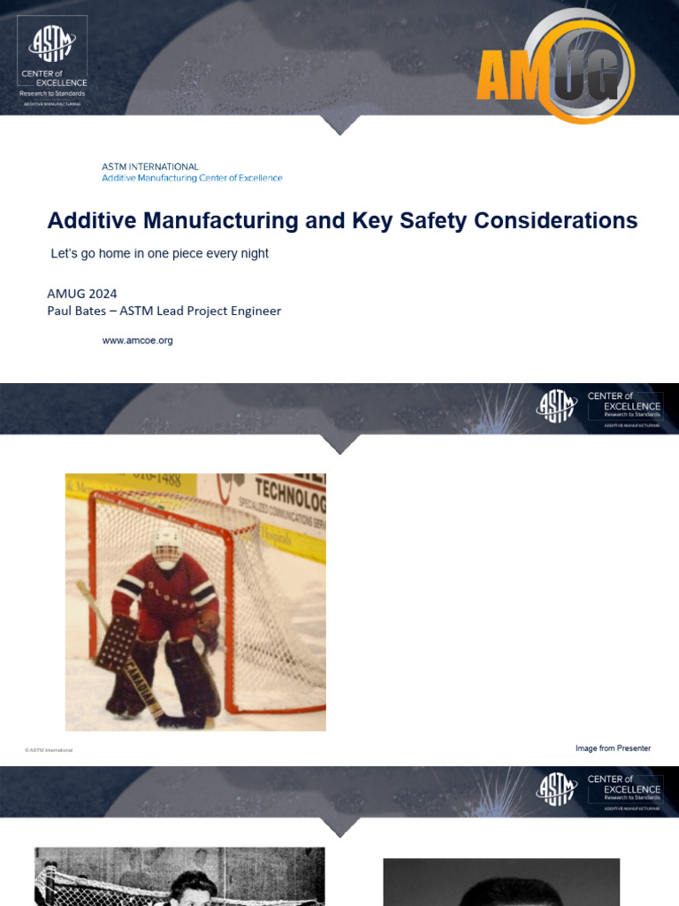 Additive Manufacturing and Key Safety Considerations | PDF | Personal ...