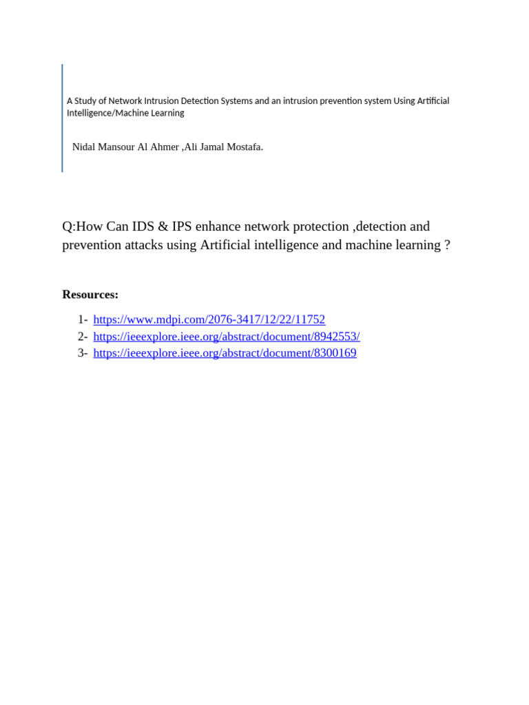 IDS&IPS | PDF