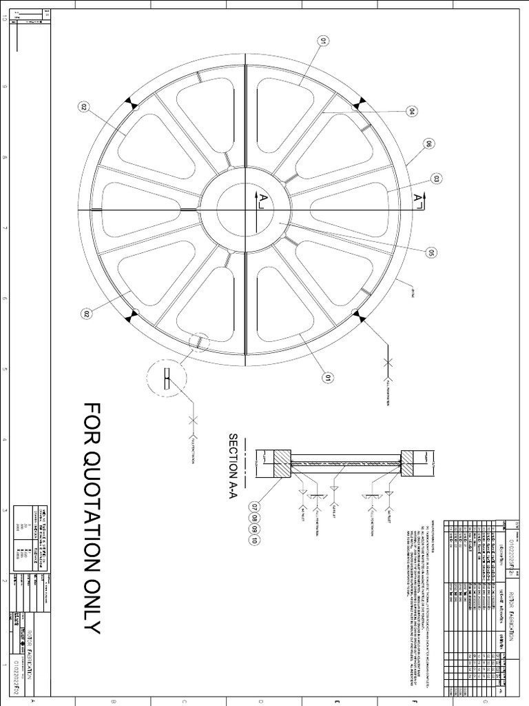 01022025F02 - Rotor Fabrication | PDF