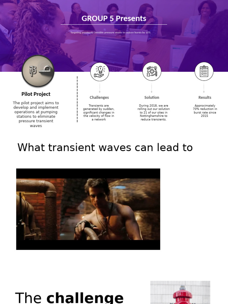 Reducing Pressure Transients in Pipelines | PDF