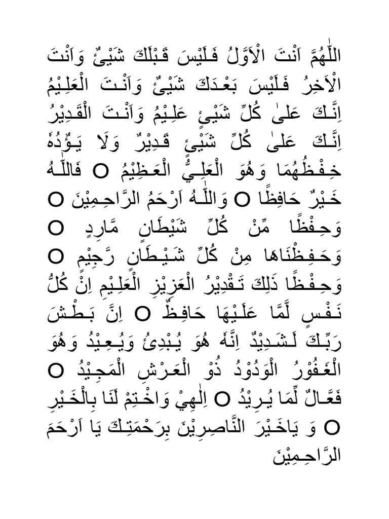 Doa Zabur | PDF
