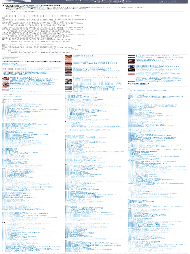 Things Have Changed Dylanchords | PDF | Bob Dylan | Recorded Music