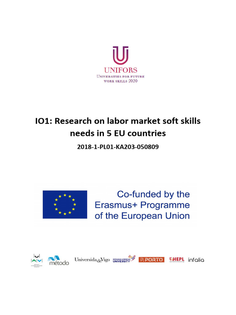 IO1 Research On Labor Market Soft Skills Needs in 6 EU Countries | PDF ...