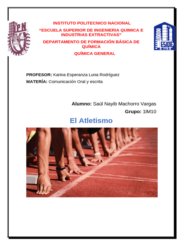Atletismo | PDF | Deporte del atletismo | Deportes