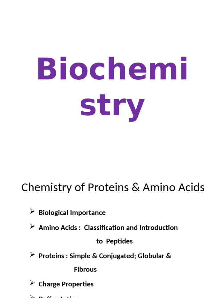 Chemistry of Proteins and Amino Acids | PDF | Beta Sheet | Alpha Helix