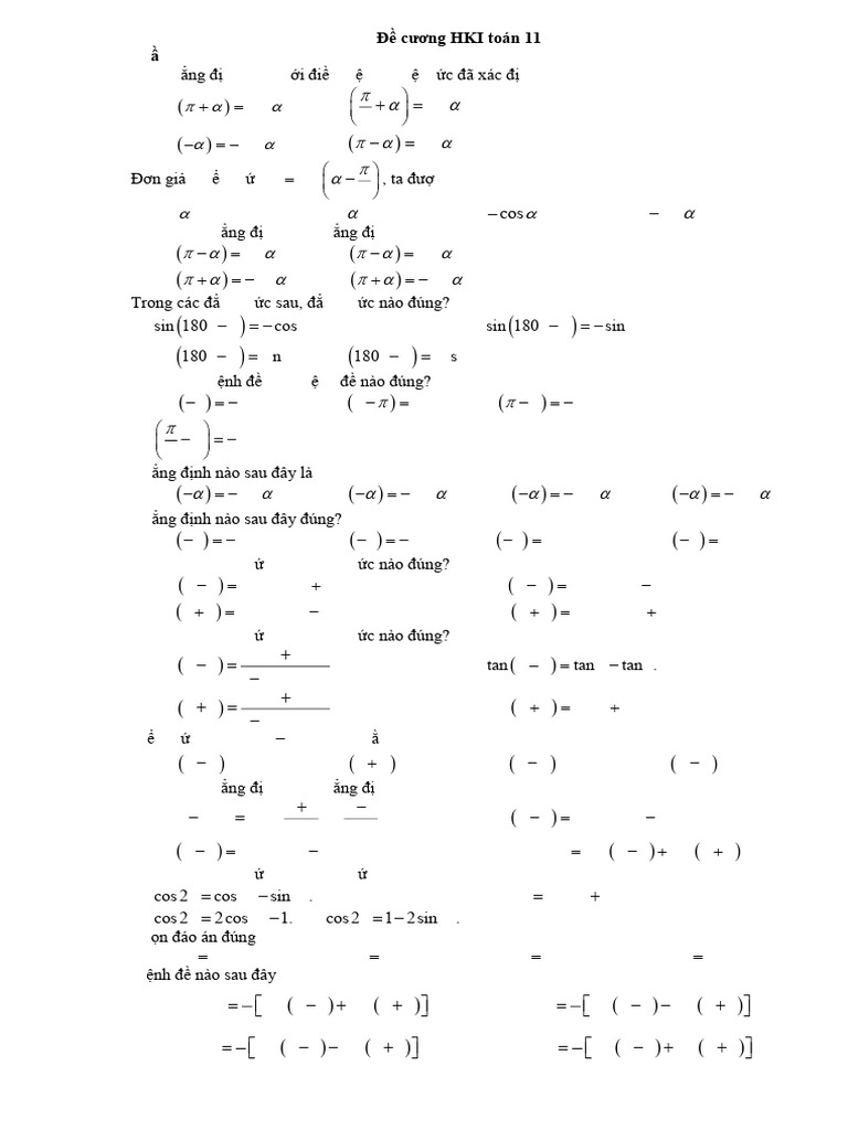 De Cuong HKI Phan 1 Hs | PDF