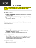 How to Raise a Motion in MUN | PDF