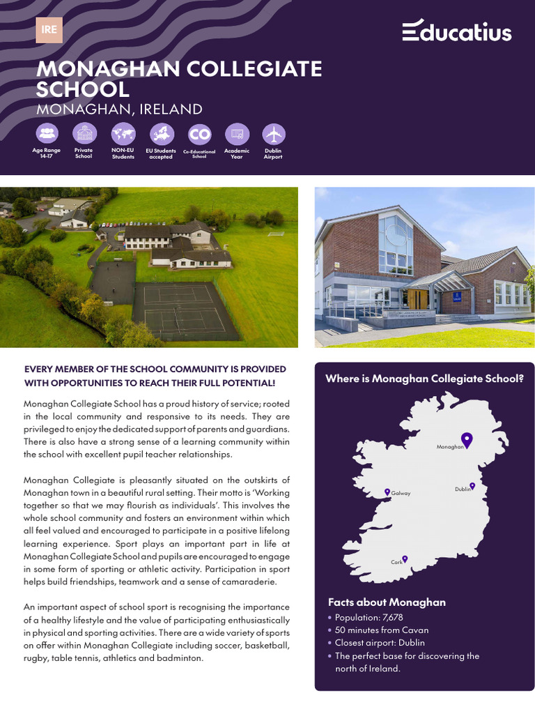 Monaghan Collegiate School Overview | PDF | Sports