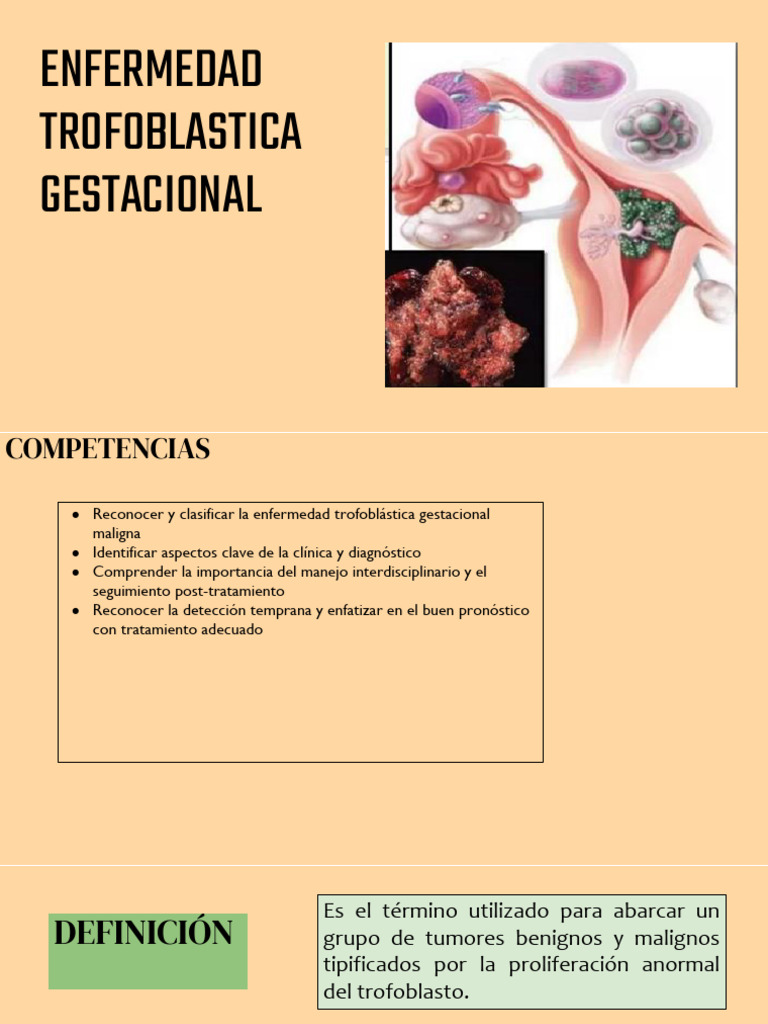 Guía sobre Enfermedad Trofoblástica Gestacional | PDF | El embarazo
