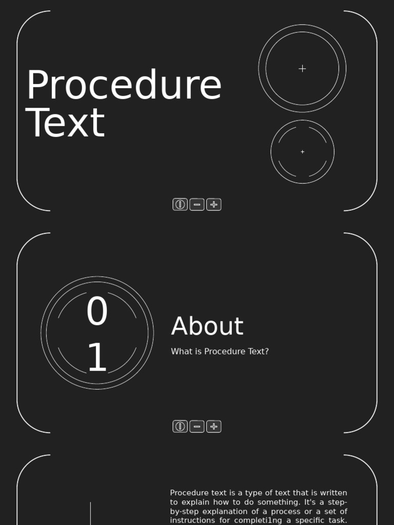 Procedure Text | PDF | Verb | Semantic Units