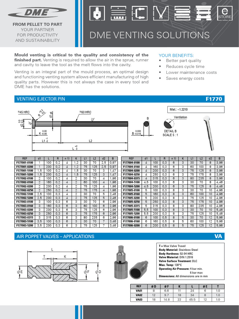 DME Venting Solutions Overview | PDF | Materials | Industrial Processes