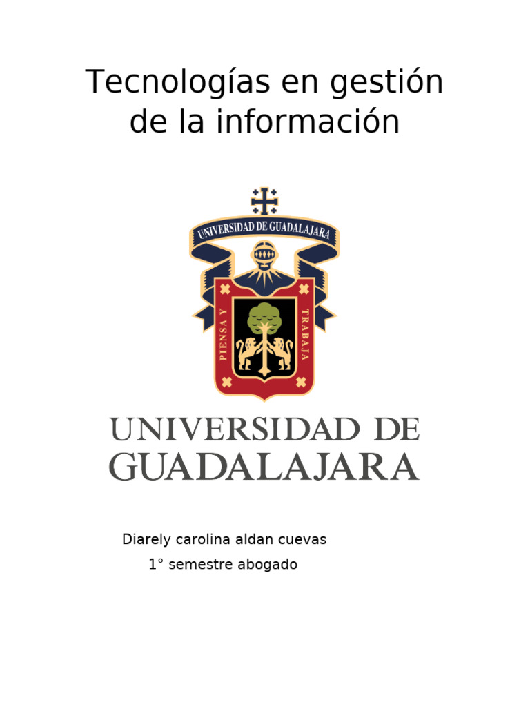 Tecnologías en Gestión de La Información | PDF