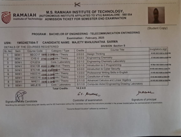 Ends Em Timetable | PDF