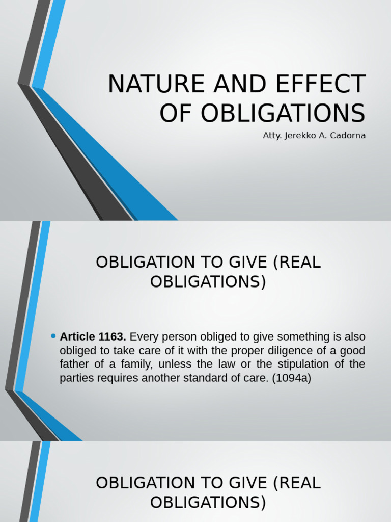 Understanding Real Obligations in Law | PDF | Negligence | Common Law