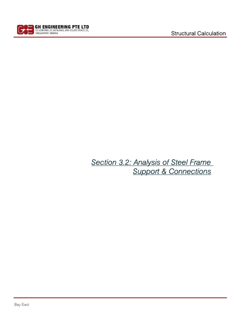 Section 3.2.0 - Steel Frame | PDF