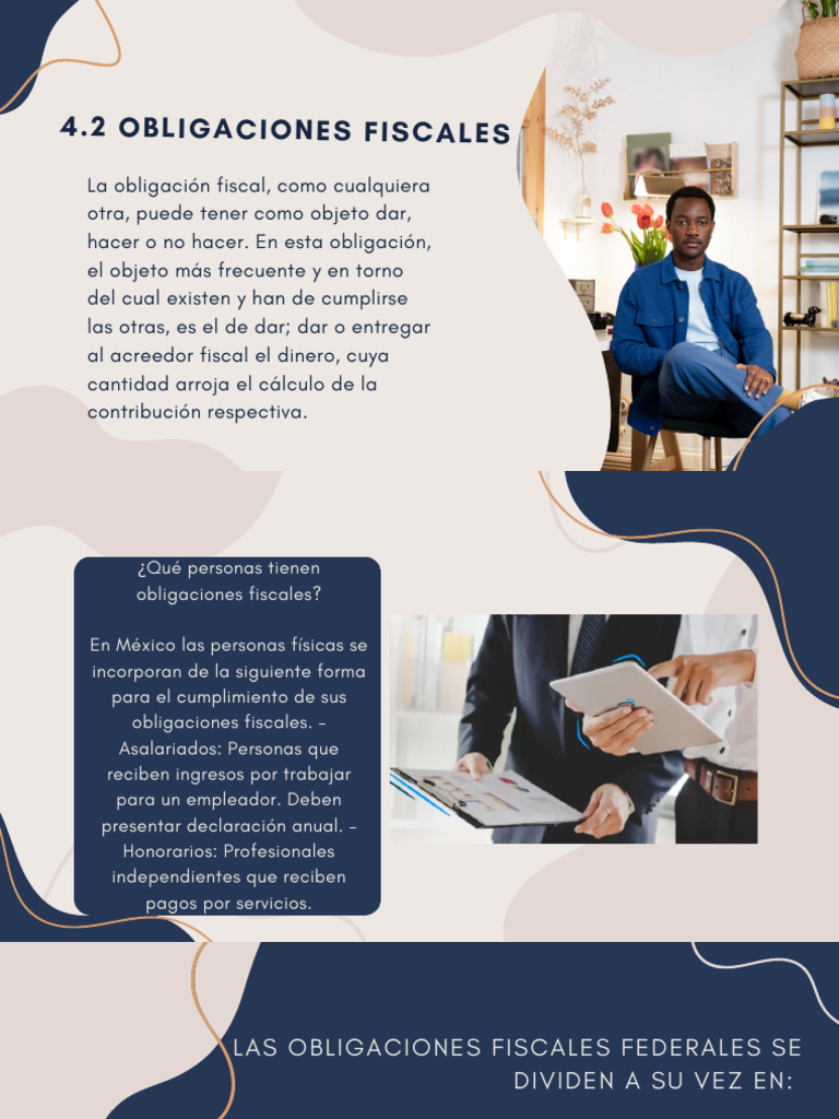 4.2obligaciones Fiscales | PDF | Impuestos | Impuesto sobre la renta