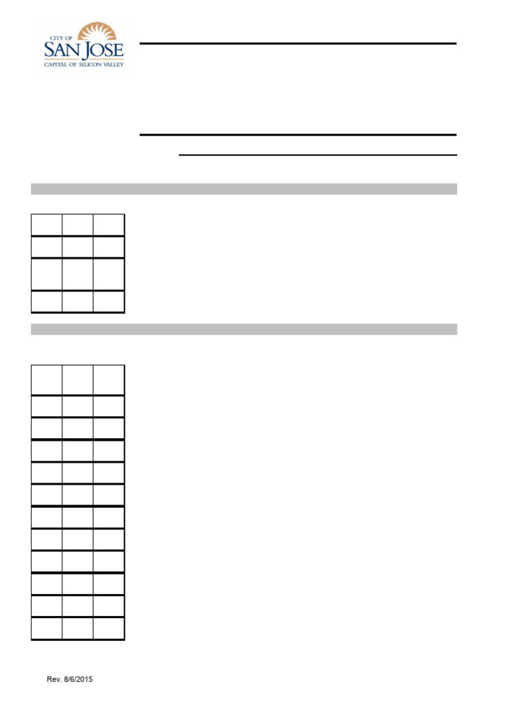 San Jose Utility Plan Checklist Guide | PDF | Sidewalk | Street