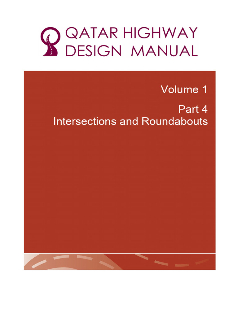 Intersections and Roundabouts Guide | PDF | Traffic | Intersection (Road)
