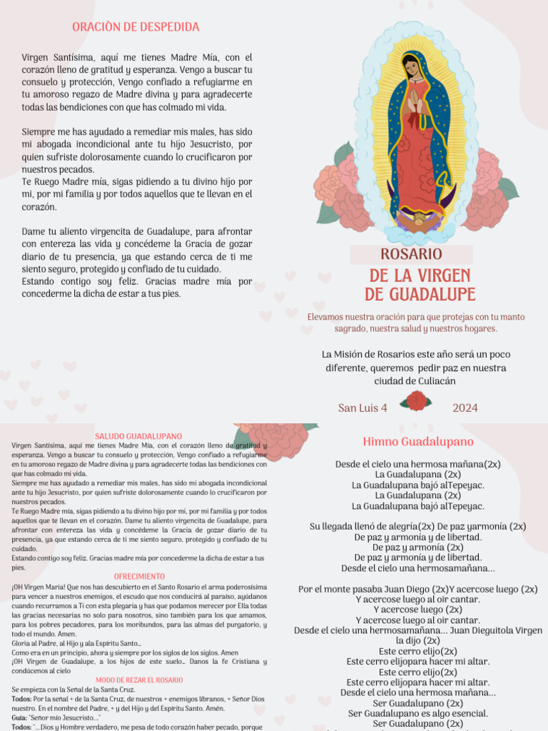 ROSARIO | PDF | María, madre de Jesús | Oración