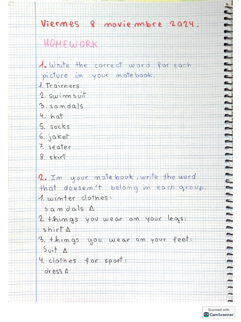 Homework | PDF