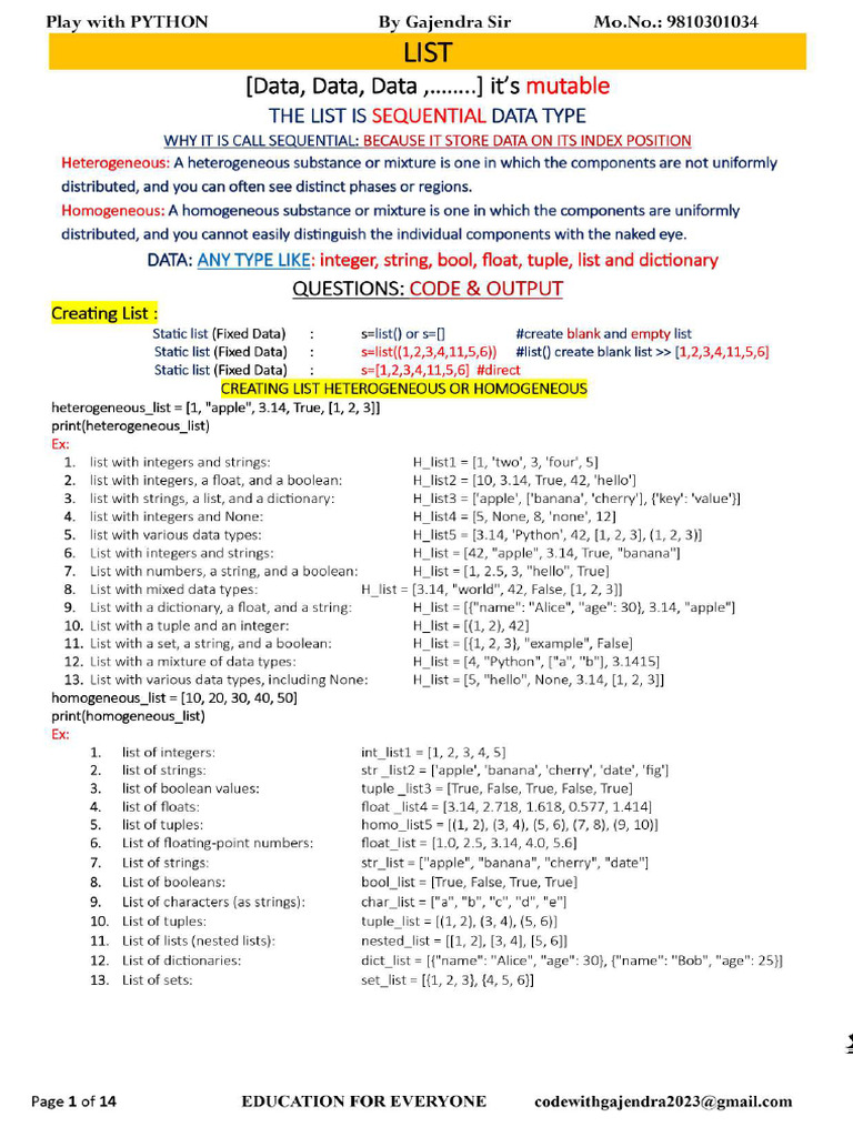 7 List Code - Page-0001 | PDF