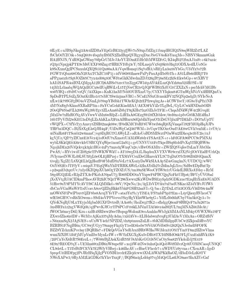 Encrypted Document Analysis | PDF