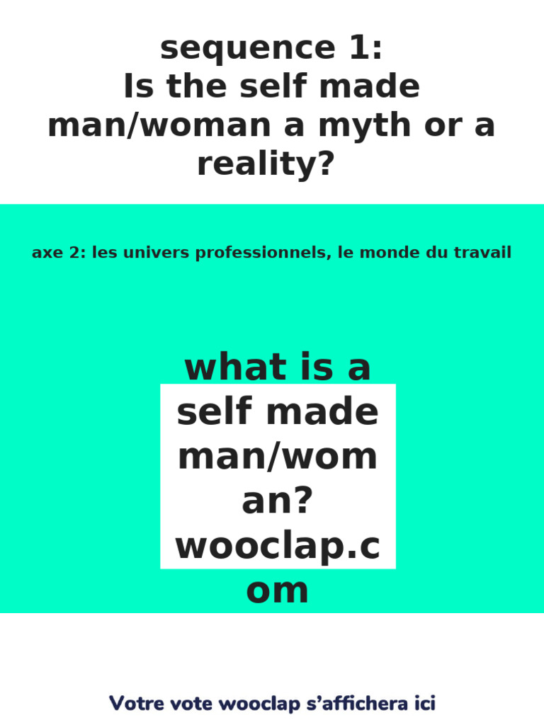 Understanding the Self-Made Individual | PDF