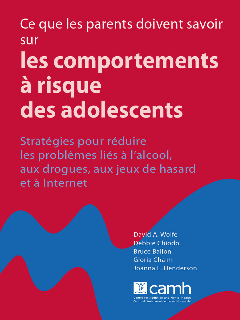 Parents and Teen Risk Taking FR | PDF | Adolescence | Médicaments