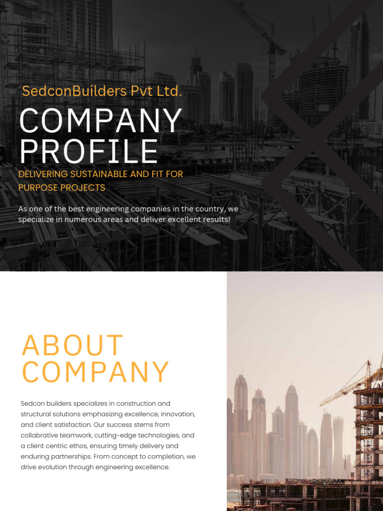 Sedcon Builders: Innovative Engineering Solutions | PDF | Lahore ...