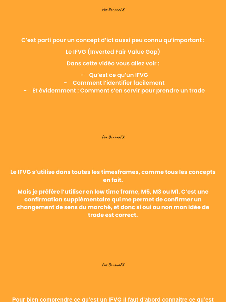 Comprendre l'Inverted Fair Value Gap | PDF