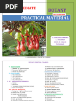 Botany Lab Manual-Revised 2025 | PDF | Mitosis | Plant Stem