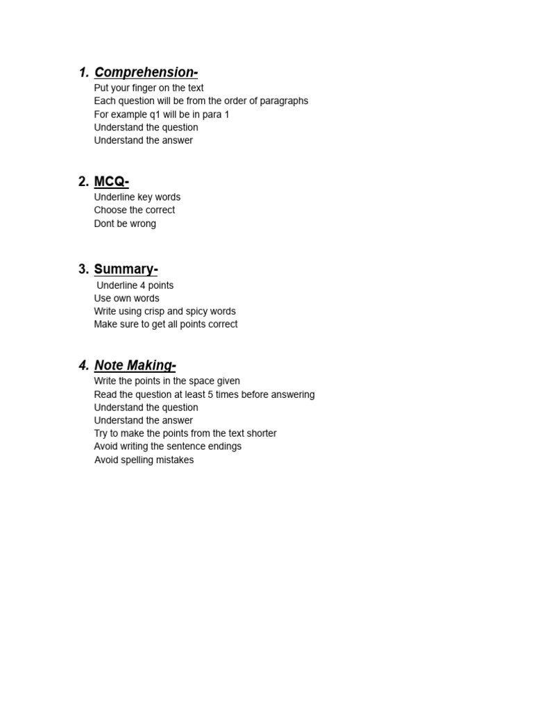 Comprehensive Guide to Writing Skills | PDF