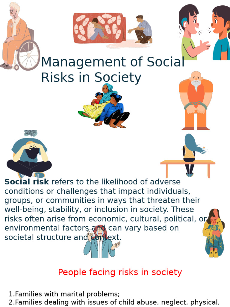 Management of Social Risks in Society | PDF | Risk | Family