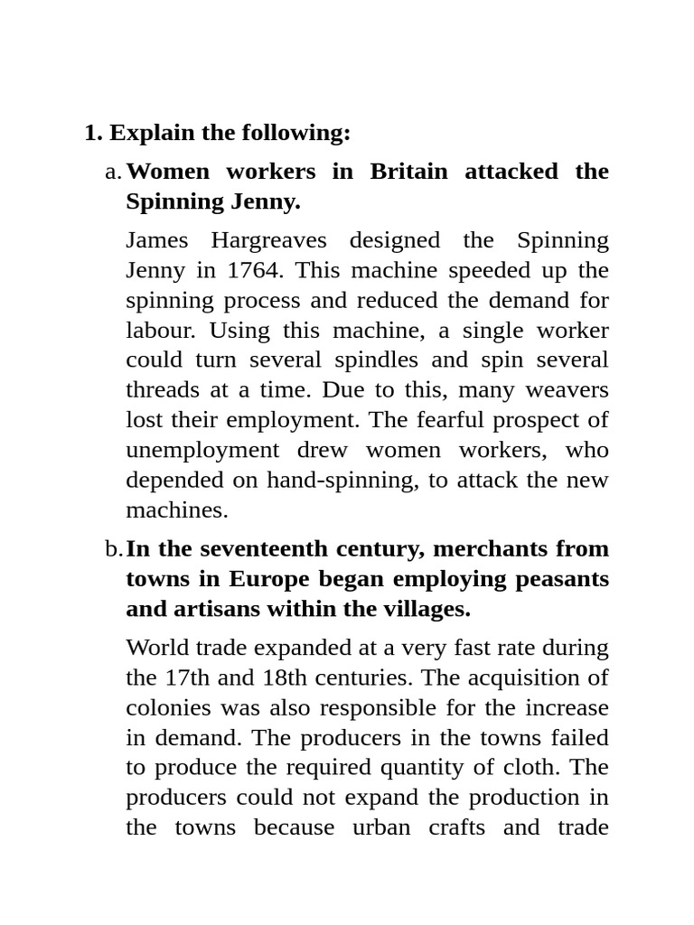 Age of Industrialization | PDF | Textile Manufacturing | Cotton Mill