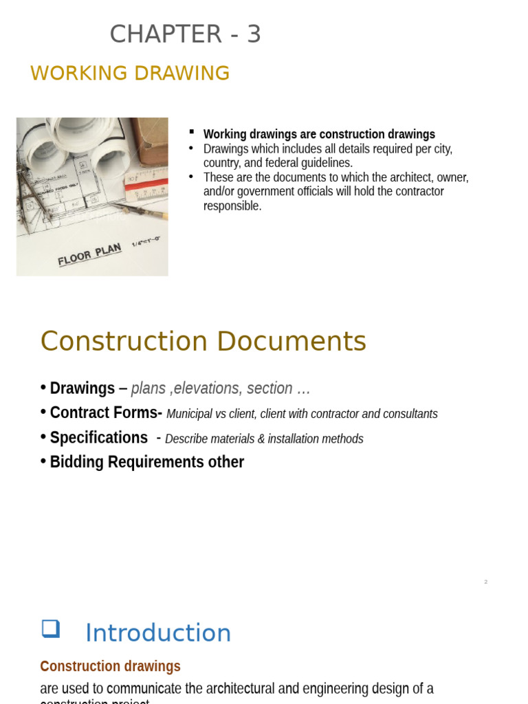 Essential Guide to Working Drawings | PDF | Roof | Technical Drawing