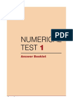 Test Answer Sheet 1(en)