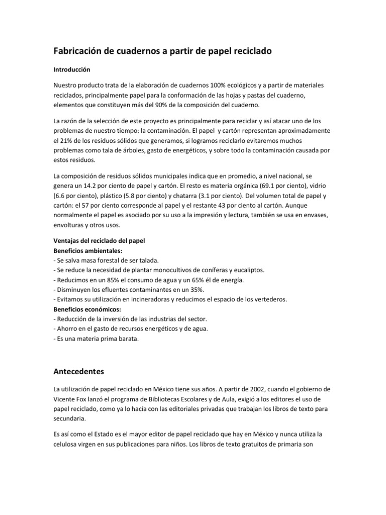 Papel Reciclado: ¿Qué es y Para Qué se Usa?