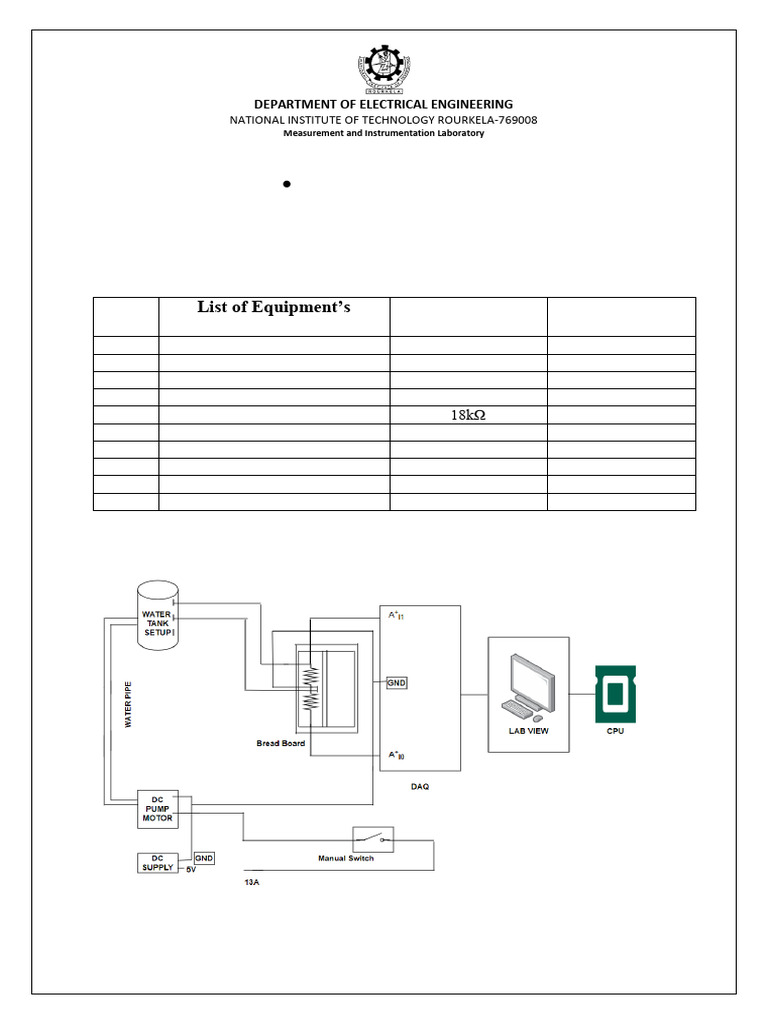 Automatic Water Level Controller LabVIEW | PDF | Instrumentation | Relay