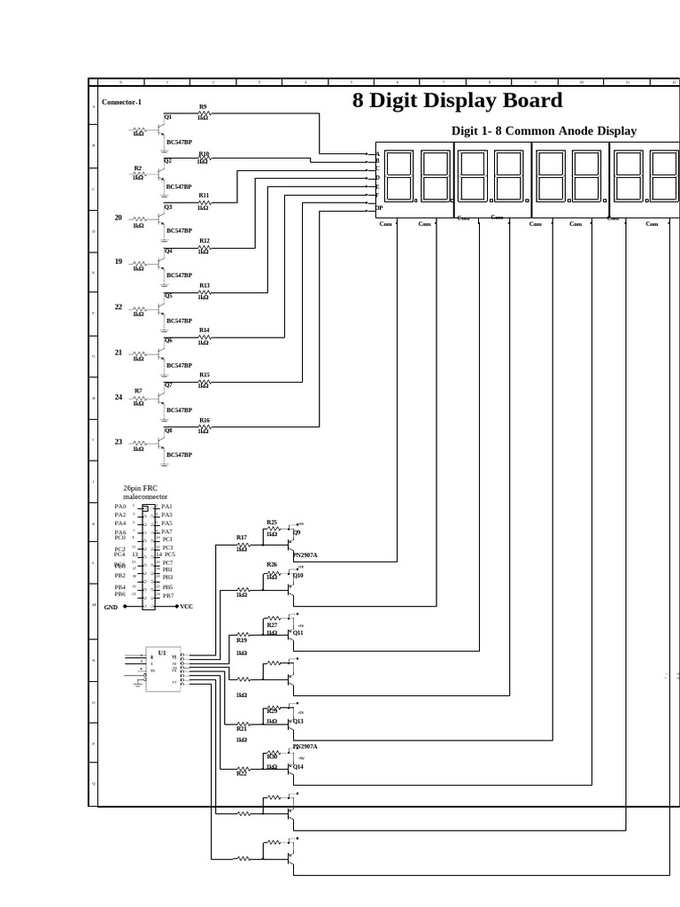 8 Digit Display Board | PDF