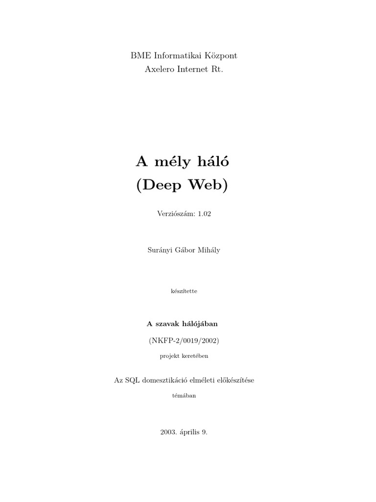 Deepweb PDF