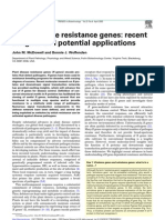 Plant Disease Resistance Genes: Recent Insights and Potential Applications
