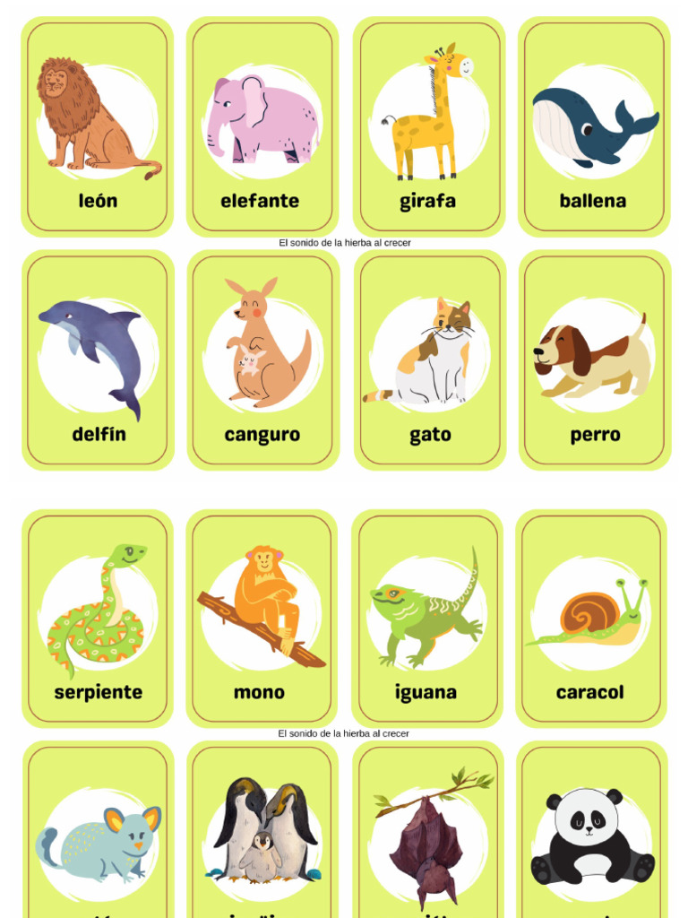 Animales | PDF