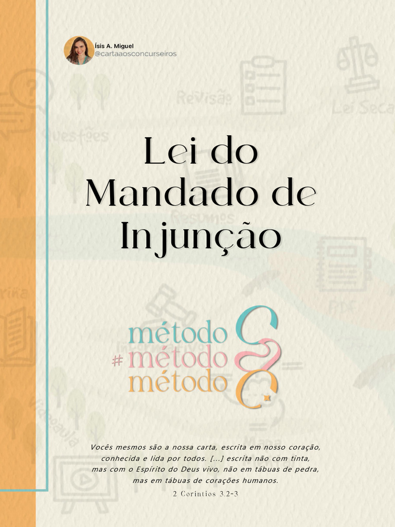 Lei do Mandado de Injunção | PDF