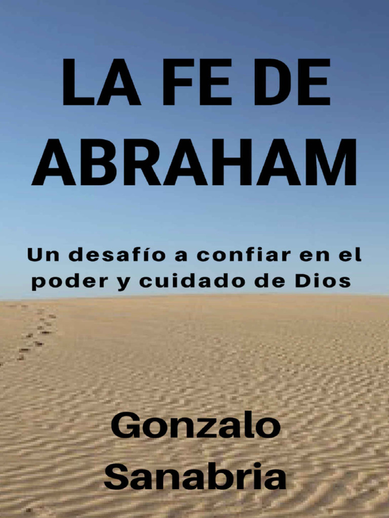 Fe y Confianza en Dios: Ejemplo de Abraham | PDF | Abrahán | Sarah